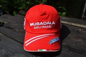 Kimi Raikkonen Scuderia Ferrari Racing Cap - Mubadala Abu Dhabi - Formula 1 Hat - Picture 1 of 12