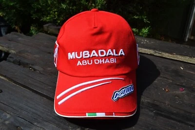 Kimi Raikkonen Scuderia Ferrari Racing Cap - Mubadala Abu Dhabi - Formula 1 Hat - Image 1 of 4