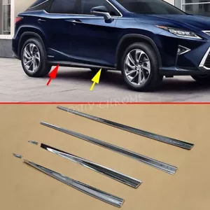 For Lexus RX350 RX450h 2016-2022 Chrome Door Body Molding Cover Trim Accessories - Picture 1 of 8