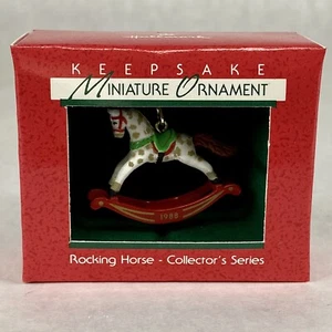 Hallmark Keepsake Christmas Ornament - Spotted Rocking Horse - First in Series - Picture 1 of 4