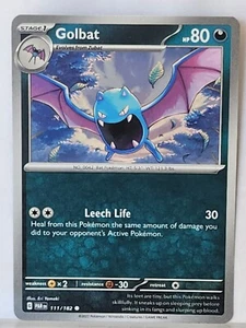Pokemon Paradox Rift Golbat 111/182 - Picture 1 of 1