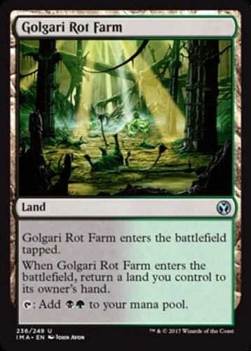 Iconic Masters - Golgari Rot Farm - Foil - Image 1 of 1