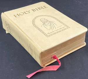 Die Heilige Bibel KJV Peace of Mind Edition ~ Good Counsel Publishing 1956 Vintage - Bild 1 von 8