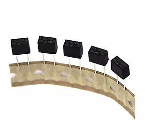 100 Stück MST Radial Blei Mikro Sicherung MST.125 125mA 250V Größe = 8,35x7,7x4,3mm CONQUER - Bild 1 von 5