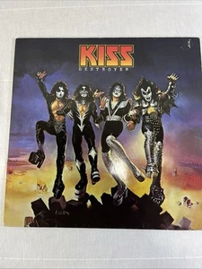 VTG KISS Destroyer LP Brazil Serie Azul Release Casablanca Label - Picture 1 of 15