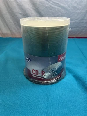 Imation 100 Pack 48x 700MB 80 MIN 1x-48x Compatible CD-R New Sealed - Image 1 of 4