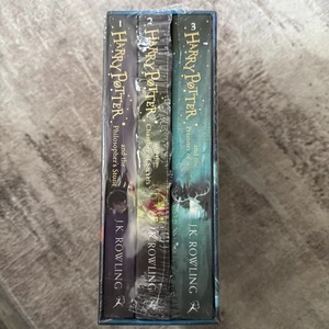 Harry Potter 1-3 Box Set: A Magical - Paperback, by Rowling J.K. - Good - Picture 1 of 6