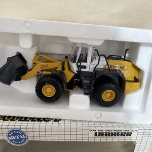 Vtg 1/50 scale JOAL diecast model #263 LIEBHERR L 564 Wheel Loader w/ box! Box6 - Picture 1 of 5