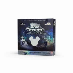 Topps Disney Chrome Sapphire 2025 Hobby Box - Picture 1 of 4