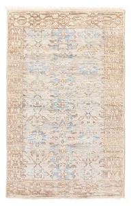 Traditional Hand Knotted Area Rug 3'0" x 5'0" Wool Carpet - Picture 1 of 9