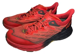 Hoka One One M Speedgoat GTX Men’s 12D Fiest/Thyme 1127912 FTHY Red FT1122K - Picture 1 of 12