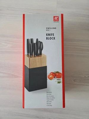 ZWILLING Now S Messerblockset 7-tlg. Küchenmesser schwarz #NEU#OVP# - Bild 1 von 2