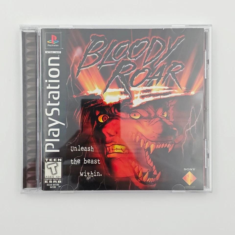 Sony Bloody Roar PlayStation PS1 Juego de Lucha Completo En Estuche Joya Muy Bueno Foto 1 de 4