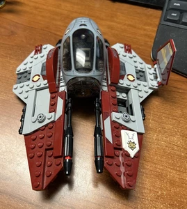 LEGO Star Wars Obi-Wan's Jedi Interceptor 75135 Set Mayormente Completo - Imagen 1 de 2