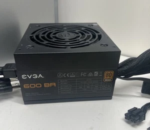 EVGA 600 BR 80 Plus Bronze 600W ATX Non-Modular Power Supply - Black - Bild 1 von 6