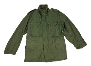 Vintage Alpha Industries 1970 Vietnam M65 Field Jacket OG-107 Small Short - Picture 1 of 5