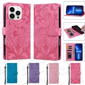 Magnetic Flip Case Leather Cover For Xiaomi Redmi Note 11 12 13 14 Pro Pro+ 14C - Picture 1 of 16