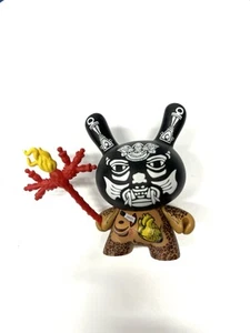 Kidrobot Dunny 2011 Azteca II 2 figuras Black Xolotl de Izzie Ramírez Fatal - Imagen 1 de 1