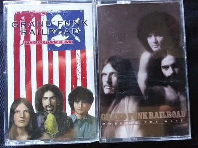 GRAND FUNK RAILROAD: 2-cassette lot - Image 1 of 2