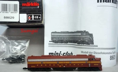 Märklin 88629 EMD E8A Pennsylvania RR Diesel Locomotive #5700 Z Scale Z Gauge - Image 1 of 4