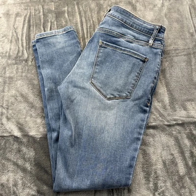 a.n.a A New Approach ana Mujer Talla 6 Jeggings tiro medio lavado medio Foto 1 de 4