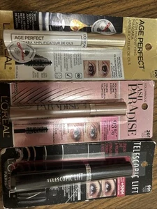 L'oreal Age Perfect Lash Magnifying Mascara 100 Black Noir #201 Black Noir Lash - Picture 1 of 4