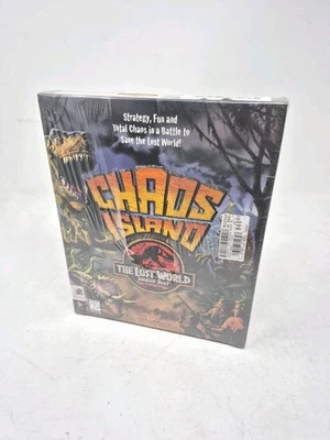 The Lost World: Jurassic Park - Chaos Island - PC, Big Box 1997 - New - See Desc - Image 1 of 4