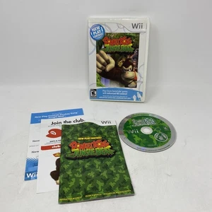 Donkey Kong Jungle Beat Nintendo Wii 2009 Complete EUC - Picture 1 of 8