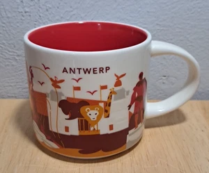 Starbucks City You are here Series YAH Antwerp Belgium 14oz Cup - Picture 1 of 6