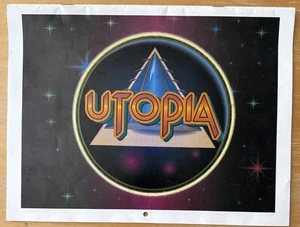 VINTAGE 1989 CALENDAR UTOPIA TODD RUNDGREN  ROCK MUSIC RARE CLEAN - Picture 1 of 16