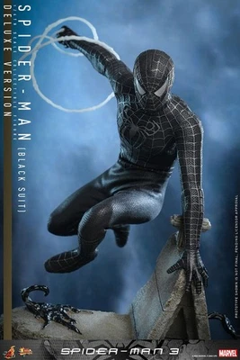 MARVEL SPIDER-MAN 3 SPIDER-MAN BLACK SUIT DELUXE VERSION 1/6 Action Figure 30 cm - Immagine 1 di 4