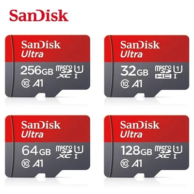 SanDisk Ultra Micro SD/TF Memory Card – 32GB 64GB 128GB 256GB for Phone & Device - Image 1 of 4