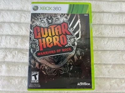 Guitar Hero: Warriors of Rock (Microsoft Xbox 360, 2010) Juego Probado Funcionando Foto 1 de 4