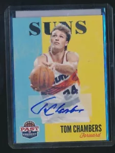2011-12 PAST PRESENT #182 AUTO TOM CHAMBERS - Bild 1 von 1