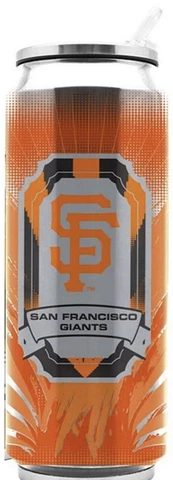 San Francisco Giants Stainless Steel 16.9oz Thermo Can MLB Mug Tumbler Coffee Cover