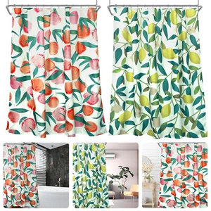 Shower Curtain Waterproof Polyester Bathroom Curtain 71x71 Inch .a - Picture 1 of 14