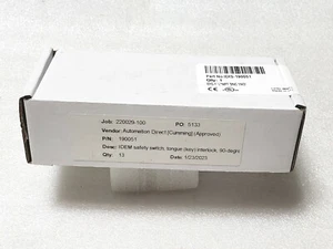 IDEM Safety Switches IDIS-190051 Tongue Interlock Safety Switch 1/2"NPT '2NC 1NO - Picture 1 of 2