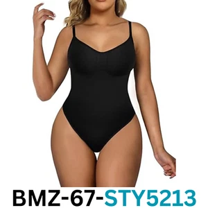 SHAPERX Women Shapewear Tummy Control Seamless Sculpting Bodyshaper, Black, L/XL - Picture 1 of 6