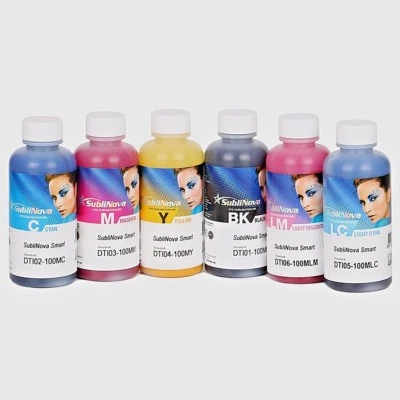 INKTEC CO. LTD Inktec Sublimation Ink-SubliNova Smart 6 color Set - 100ml each