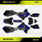 Gray Blue Shift Graphics Kit fits Suzuki DRZ400SM Drz400s drz400 Supermoto DRZ