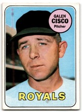 1969 Topps Galen Cisco Kansas City Royals #211