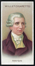 WILLS - MUSICAL CELEBRITIES - #3 HAYDN