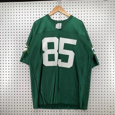 Green Bay Packers Jersey Mens XL Green #85 Jennings NFL Football 25x31.5 - Image 1 of 4