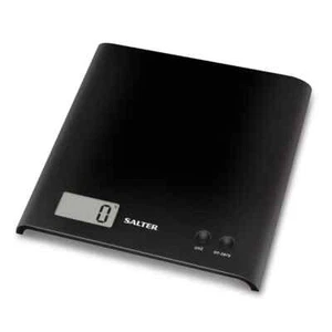 Salter Digitale Küchenwaage ARC Kompakt & Präzise LCD Waage 3kg Schwarz - Bild 1 von 6