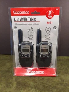 Bridgeland Kids Walkie Talkies 22 Channel 1.9 Miles W/ Flashlights NEW - Picture 1 of 10