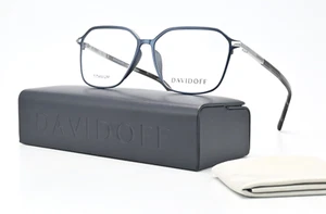 DAVIDOFF Brille DAT 103-03 Eckig Seidenmatt Blaugrau Elegant Klassisch Titan M - Bild 1 von 8