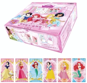 Karten Spaß Disney Princess Sammlung Sammelkarten Neu Sealed Box Karten Sticker - Bild 1 von 12