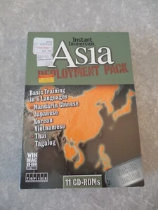 INSTANT IMMERSION ASIA DEPLOYMENT PACK - 6 LANGUAGES, 11 CD-ROMS, NEW, SEALED! - Picture 1 of 3