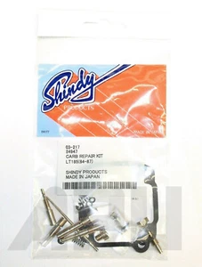 Carburetor Repair Kit JAPAN 1984-1987 Suzuki Lt185 Carb Rebuild 03-217 FreeShip - Picture 1 of 2
