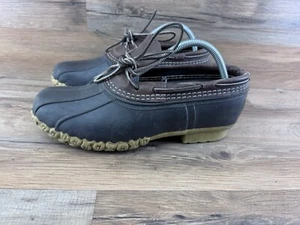 L.L. Bean Boots Rubber Moc Boot Women's Low Waterproof Shoes - US 9 - Picture 1 of 8